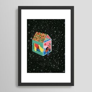 Society6 Float Away Art Print